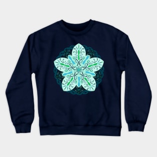 Ice Climbing Mandala Crewneck Sweatshirt